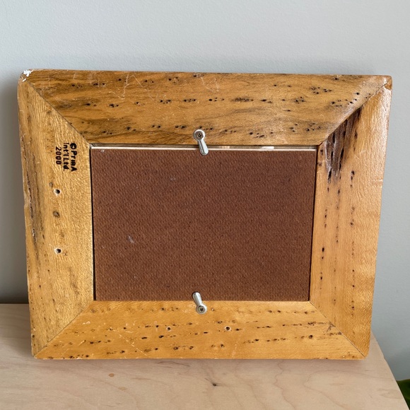 SOLD Vintage Cactus Wood Frame - Picture 3 of 3